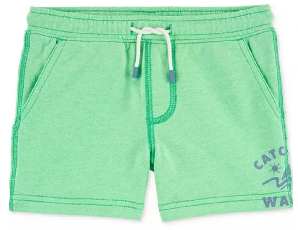 Carter's Toddler Boys Catching Waves Pull-On French Terry Shorts 3T